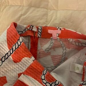 Lilly Pulitzer Booze Cruise Tango Liza Shorts Size 2
